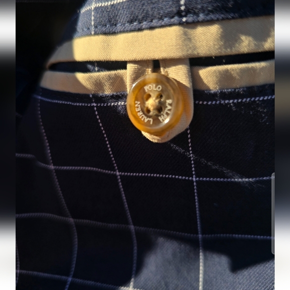 Polo Ralph Lauren Men's KHAKI Twill Bi Swing Full Zip Windbreaker Jacket NWT - Picture 3 of 5